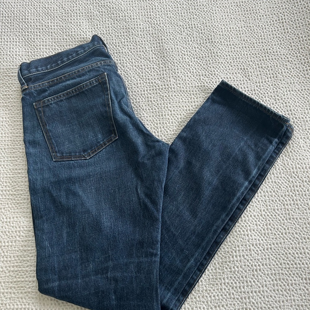 J. Crew Men’s Classic Blue Denim Jeans
